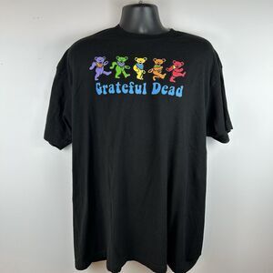 Grateful Dead Dancing Bears t-Shirt 3XL Black - Dead Heads - Jerry Garcia